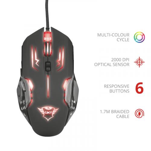 POWERCITY T22090 TRUST GAMING MOUSE Computer Accessories