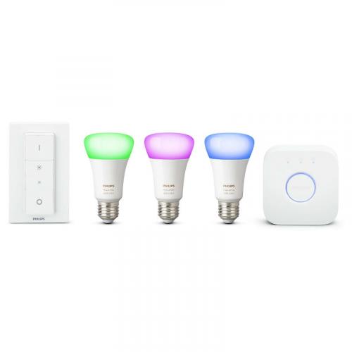 POWERCITY - 929001257361 PHILIPS WHITE AND COLOUR AMBIANCE E27 STARTER KIT  Smart Home