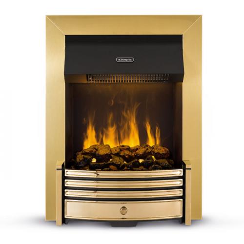 POWERCITY - CRS20 DIMPLEX CRESTMORE TRADITIONAL BRASS EFFECT OPTIMYST COAL  EFFECT FIRE