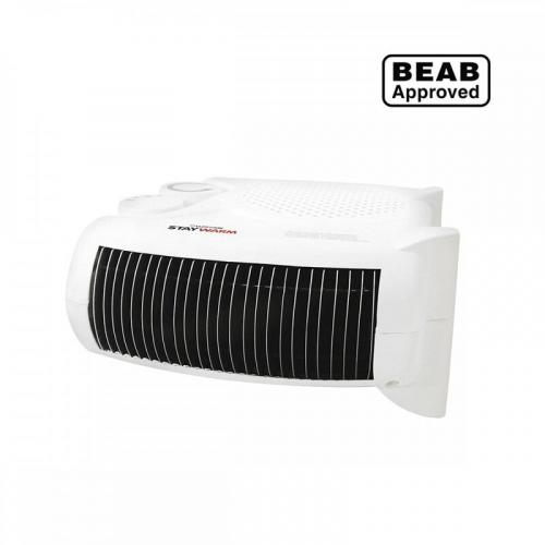 POWERCITY - F2003W LLOYTRON 2KW FAN HEATER 1-2 SETTINGS FAN - RADIANT HEATER